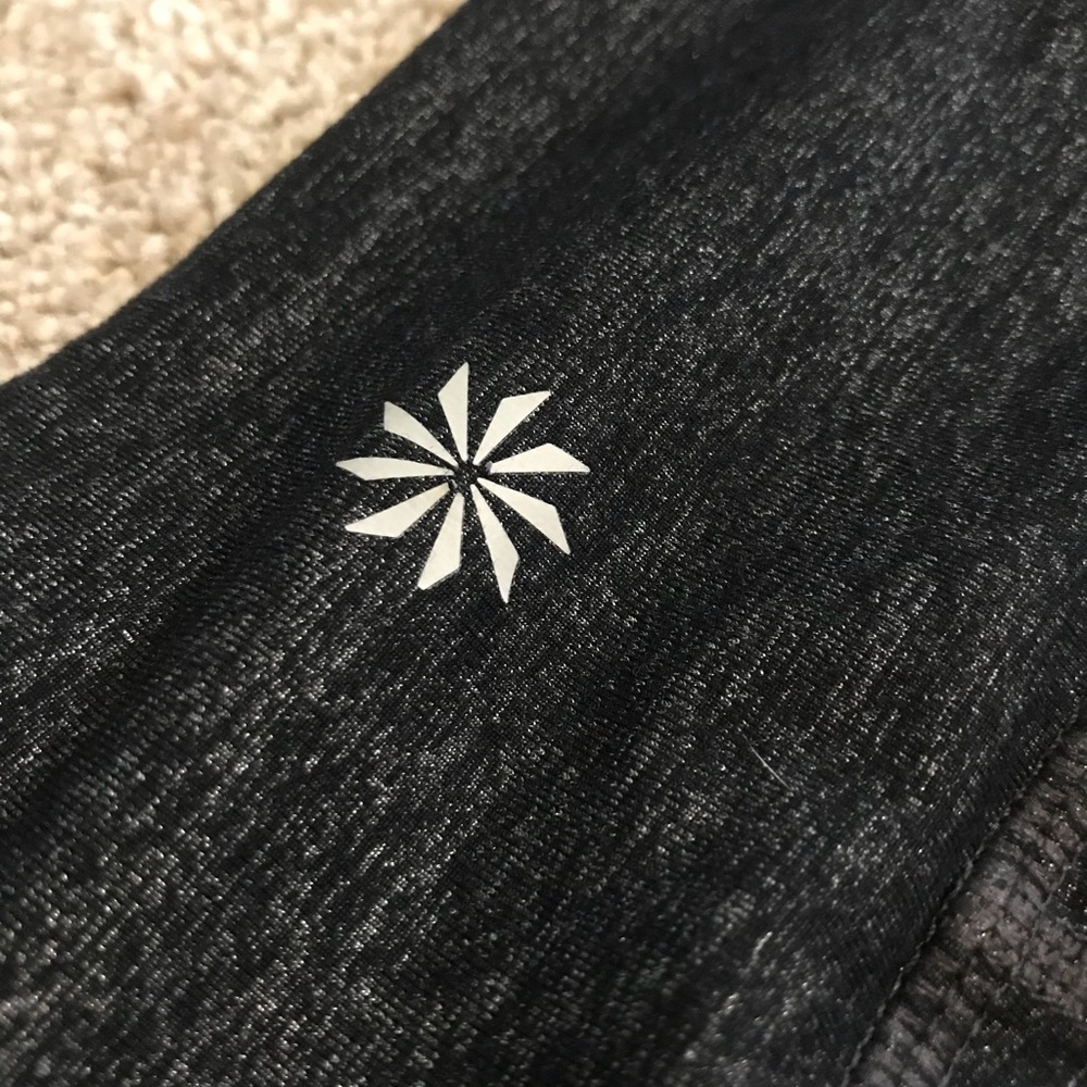 Heather Gray Athleta Leggings View 3
